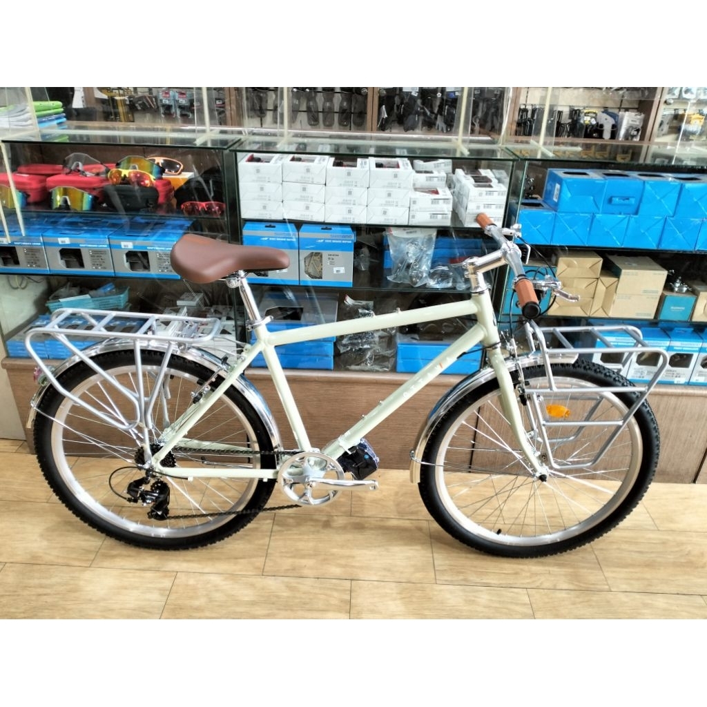 Sepeda Commuter Classic Element Ottawa RSE 8 Speed Shimano Tourney