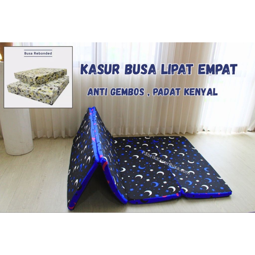 Kasur Lipat INOAC 80x200x4.5 Busa Density 55 Rebonded