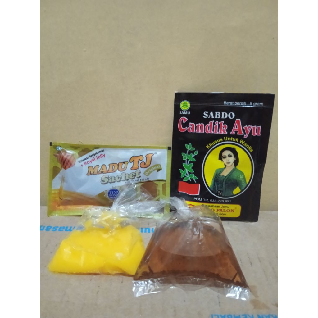 SABDO CANDIK AYU jamu khusus wanita dilengkapi madu, gingseng dan beras kencur