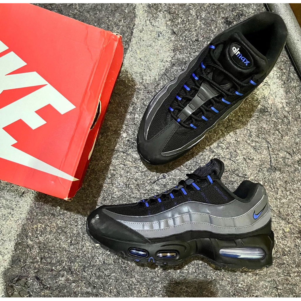nike airmax 95 big bubble royal blue
