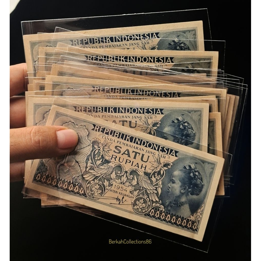 koleksi mahar 1 rupiah sandang pangan tahun 1954