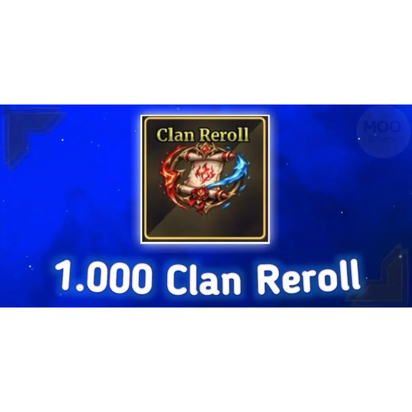 CLAN REROLL x1000 - SAILOR PIECE