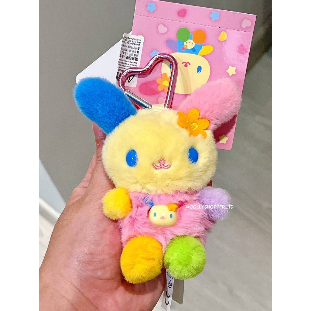 [READY STOCK] Sanrio JAPAN Usahana Tokimeki Pop Beads Heidi Retro Y2K Mascot Holder Plush Boneka