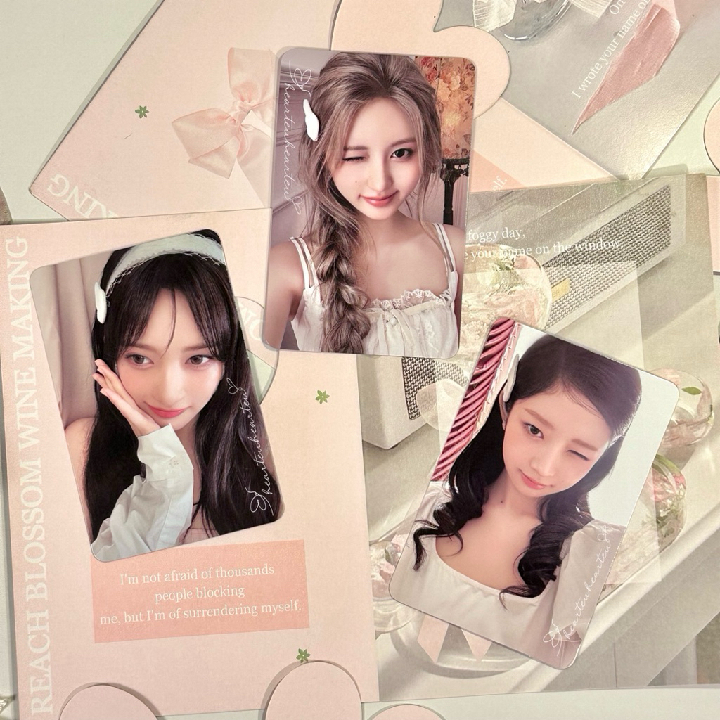 hearteuhearteu — [READY STOCK] IVE Kim Gaeul, Naoi Rei, Leeseo Official Photocard from POB SSQ Loved