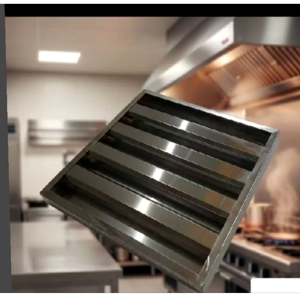 Filter Hood Grace Stainless Alat penyaring Asap & Penghisap bau Asap Minyak Dapur Kitchen