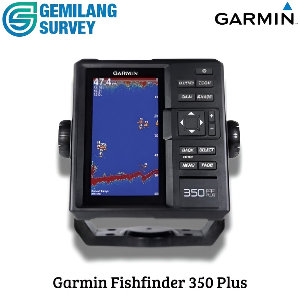 Garmin FishFinder 350 Plus Baru Bergaransi TAM 2 Tahun