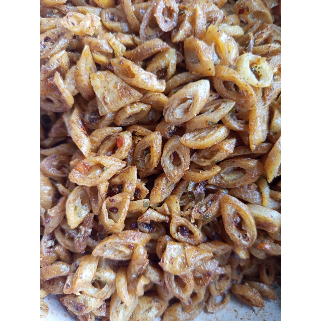 Lumpia kering(lumring)cemilan pedas asin gurih