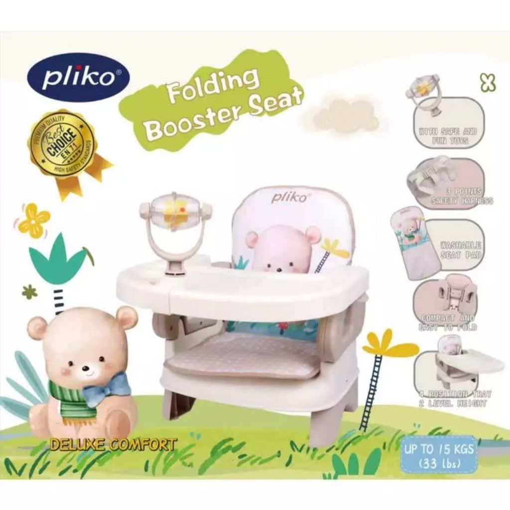 PRELOVED Pliko Folding Booster Seat