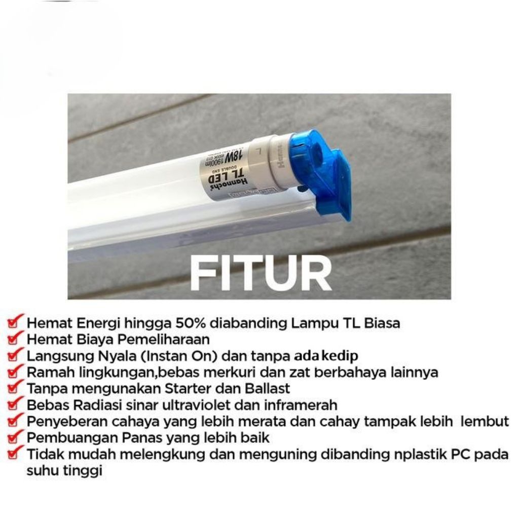 Kap Lampu TL