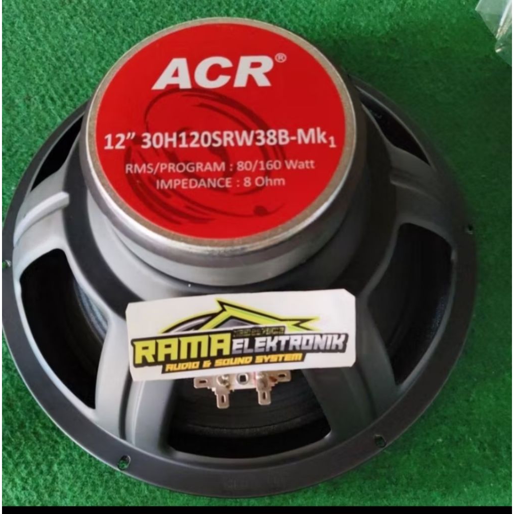 Speaker Subwoofer 12 Inch ACR Pro - Suara Bass Kuat, Full Range, Desain Elegan