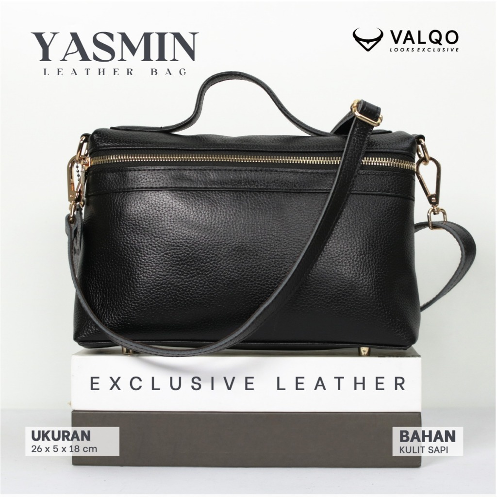 Tas Wanita Kulit Sapi Clutch Pouch Tas YASMIN Persit Perempuan