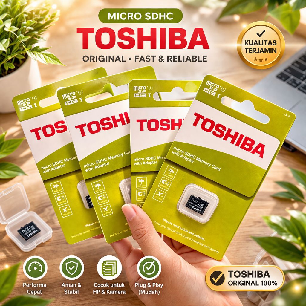 MicroSD/Mmc/Memory card/kartu memori 64GB Toshiba original