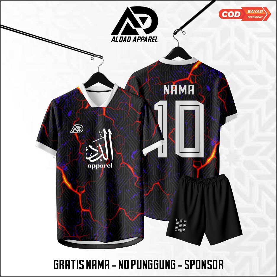 jersey Futsal printing jjJersey bola baju bola baju futsal printing gratis nama nomor pungung, Bisa 