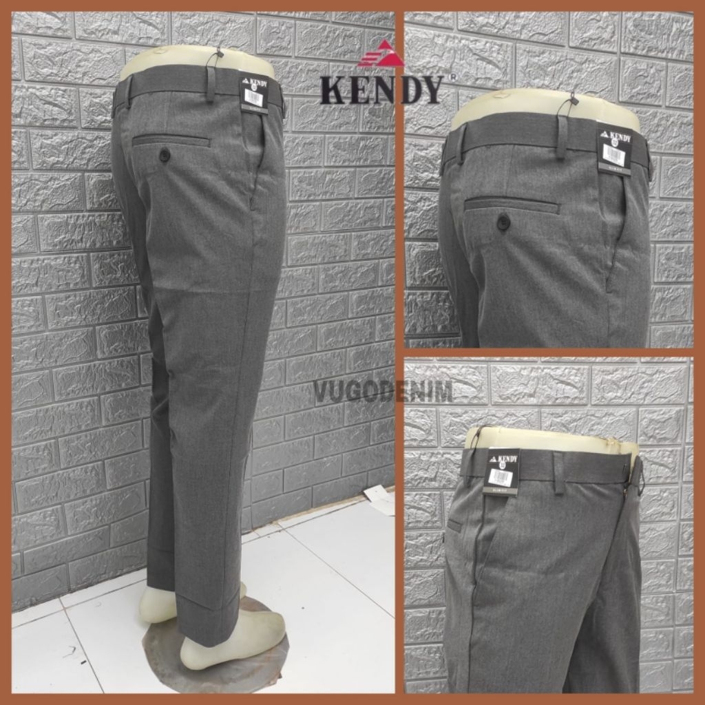 KENDY size 27-38 / CELANA KAIN FORMAL PRIA / CELANA KAIN KERJA KANTOR / CELANA KAIN HITAM PRIA / CEL