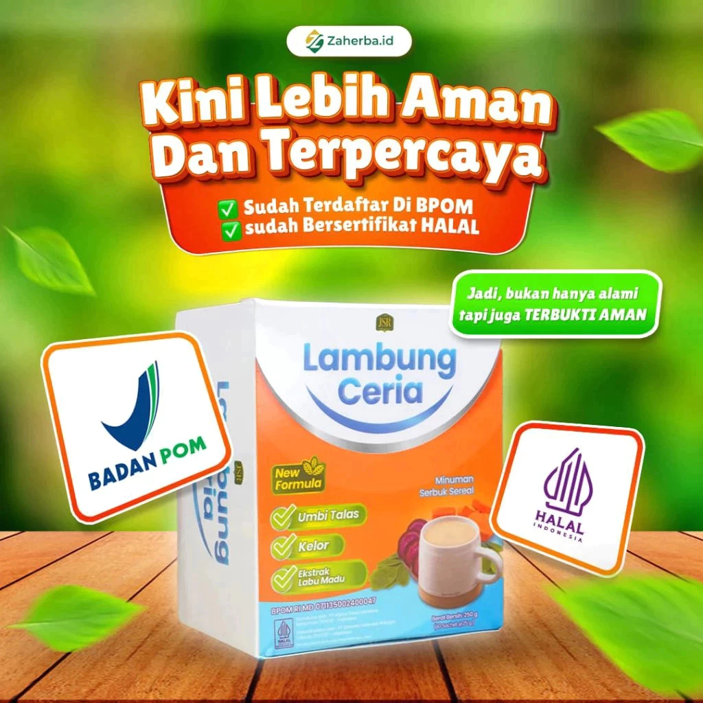 ORIGINAL - LAMBUNG CERIA JSR dr Zaidul Akbar ATASI MASALAH GERD/MAAG/ASAM LAMBUNG