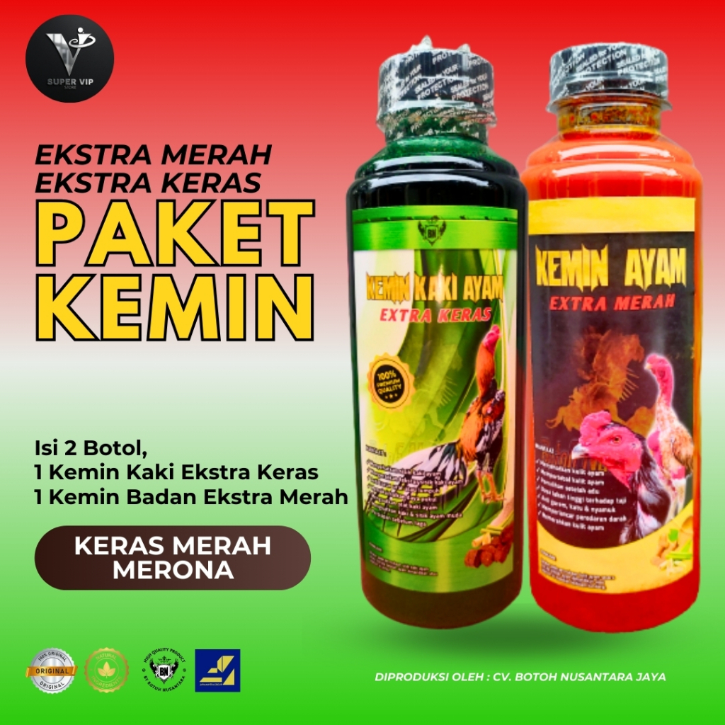 PAKET KEMIN KAKI & KEMIN BADAN UNTUK PERAWATAN BADAN & KAKI AYAM ADUAN - BN