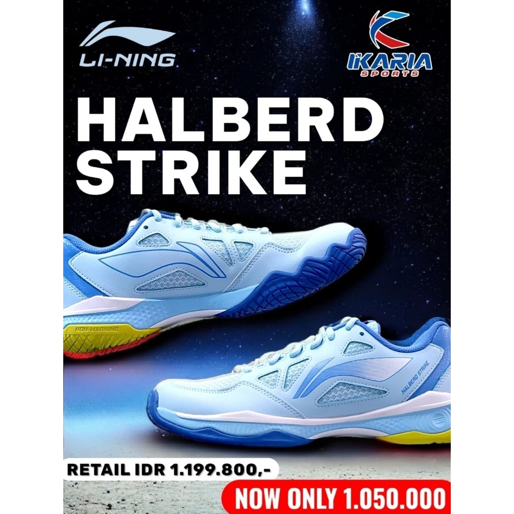 SEPATU BADMINTON LINING HALBERD STRIKE 100% ORIGINAL