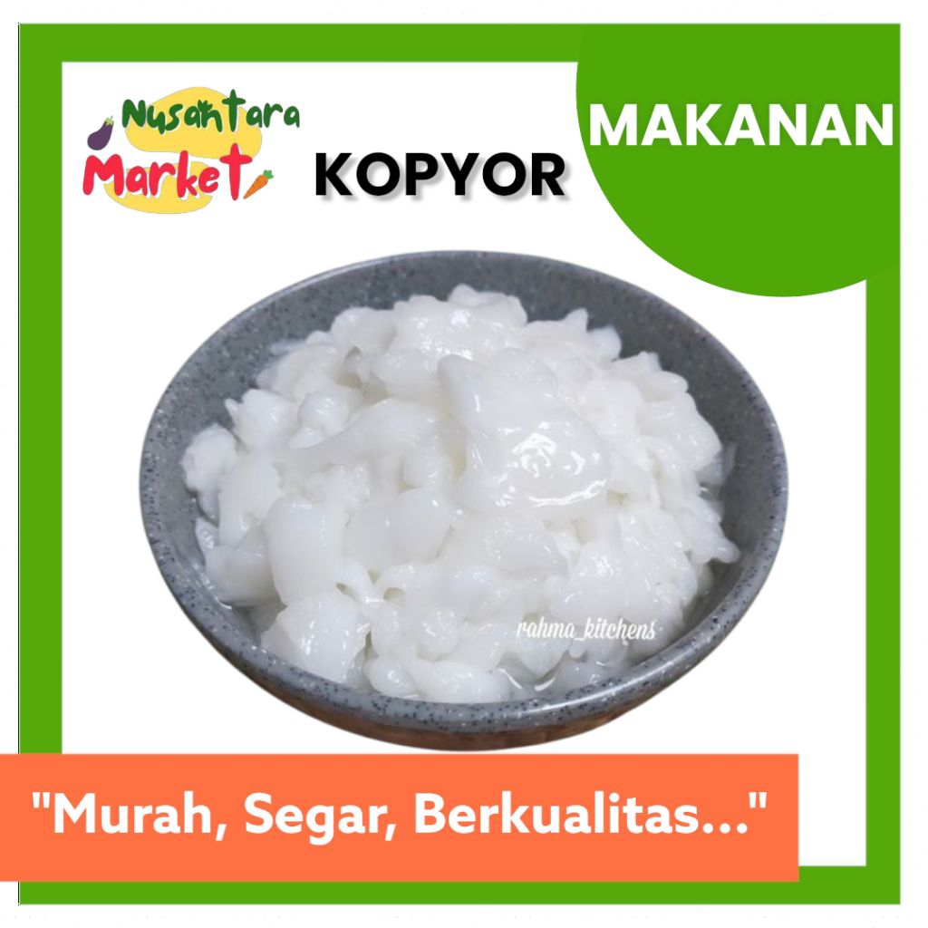 KOPYOR AGAR AGAR PUTIH 1 CUP NUSANTARA MARKET