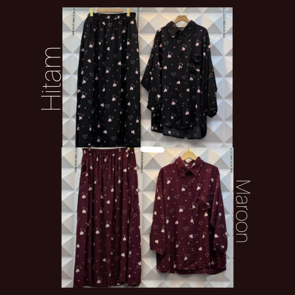Zahara Bigsize• Lily •OneSet Rok• Rayon• 2