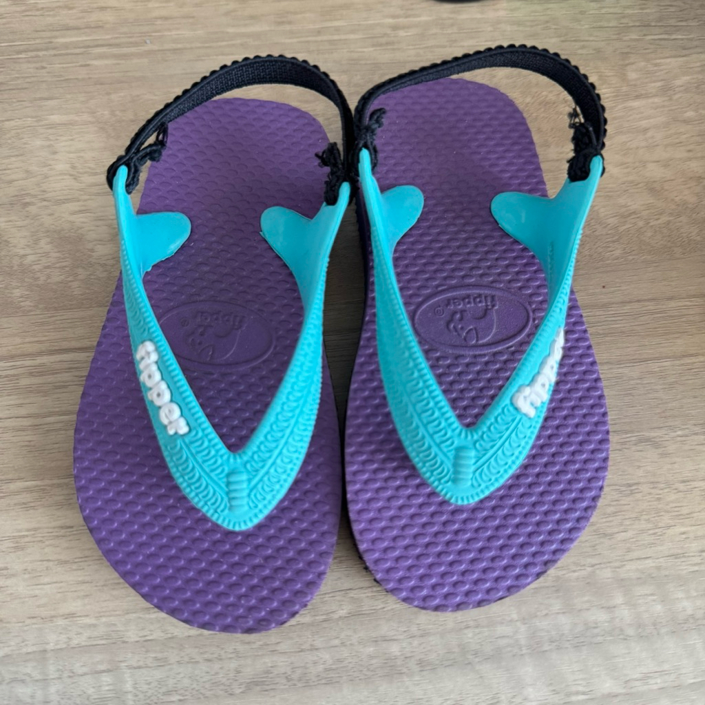 sandal fipper anak second