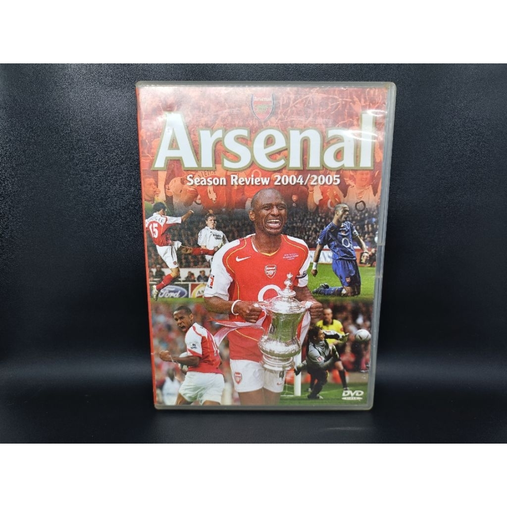DVD MOVIE ORIGINAL UK . ARSENAL . SEASON REVIEW 2004-2005