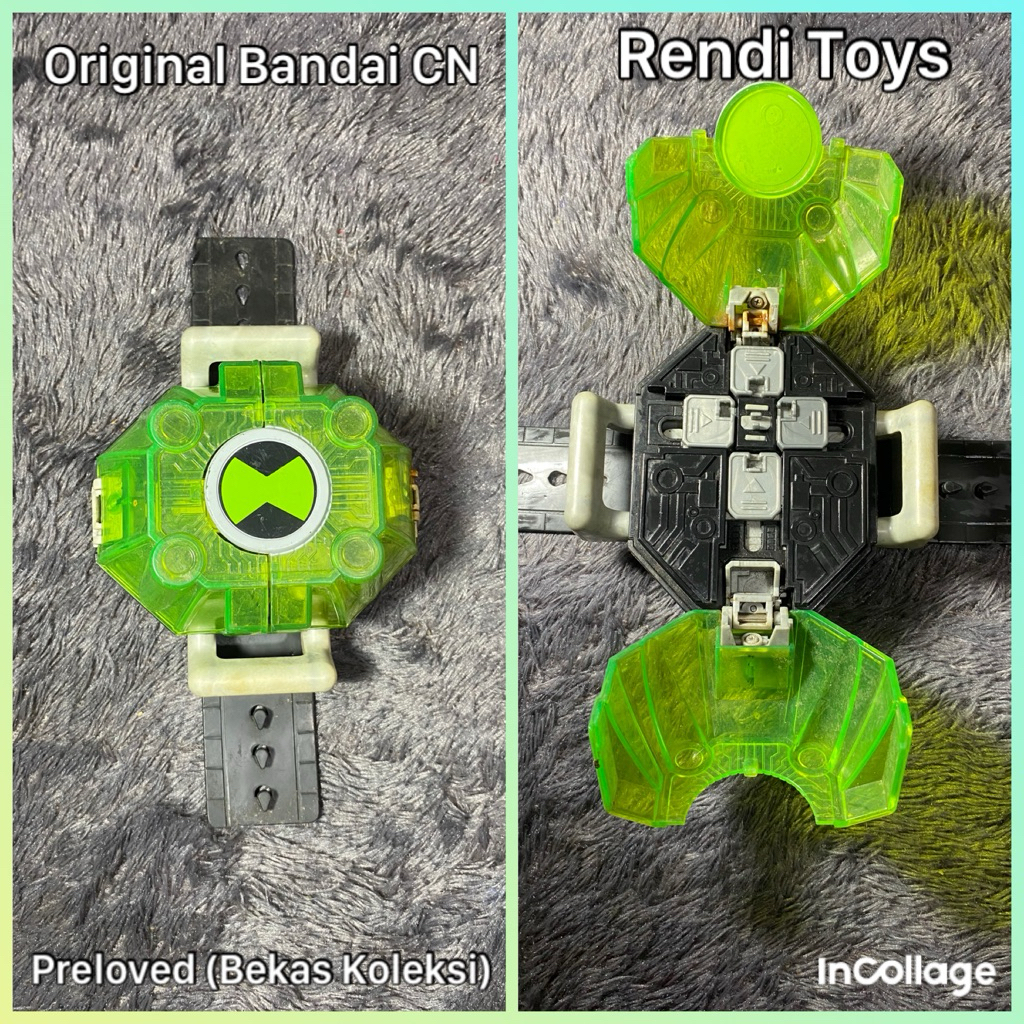 Ben 10 Alien Creation Chamber Omnitrix 2009 Original Cartoon Network Bandai | Bekas Koleksi | Rendi 