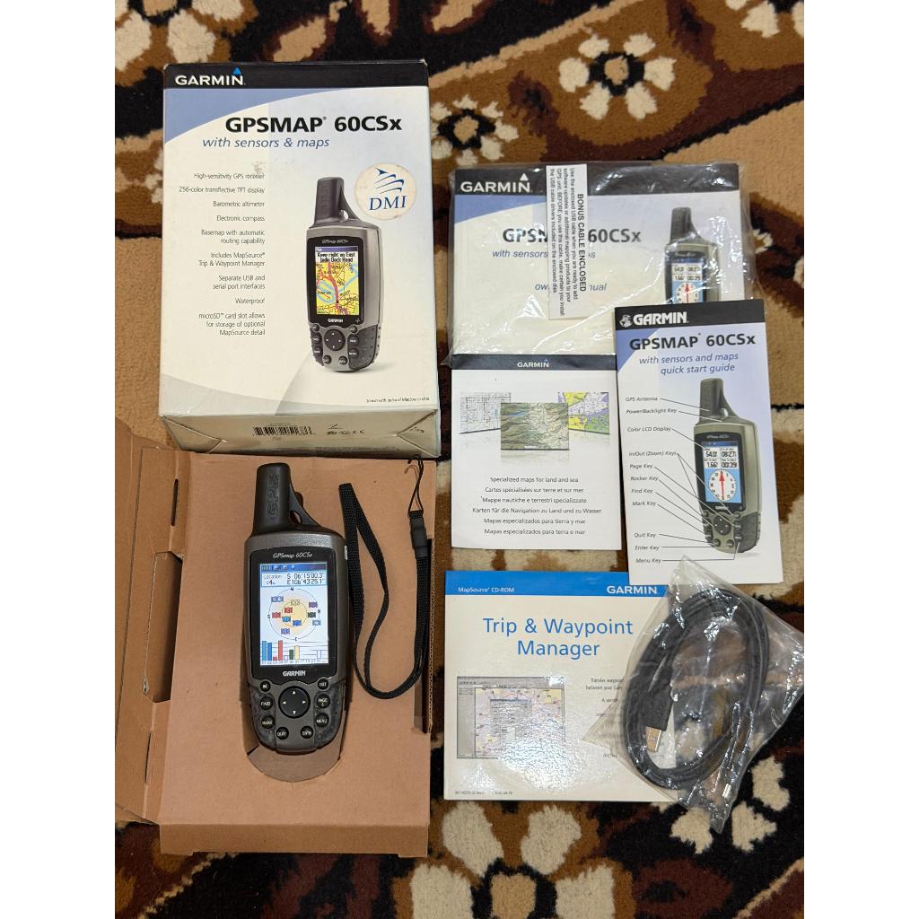 GPS Garmin 60csx Second Komplit Original