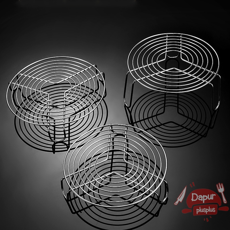 Alas Steam Stainless Steel | Alas Panci Anti Panas | Alas Tatakan Kukus Makanan Panas