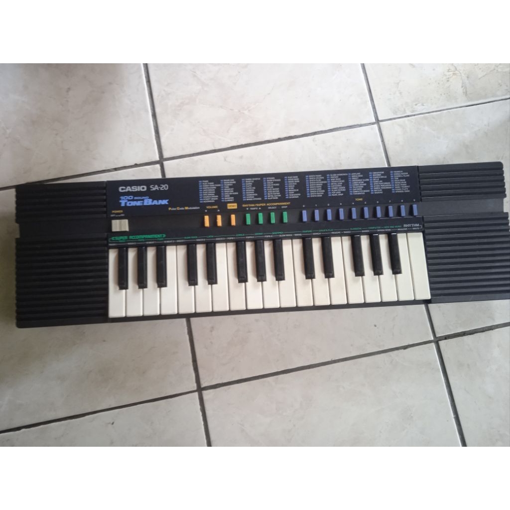 keyboard Casio sa 20 bekas normal