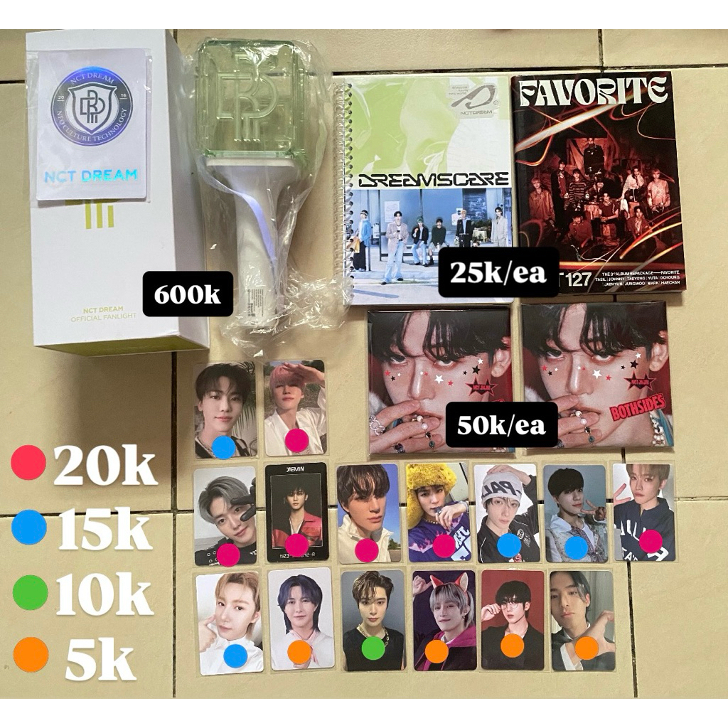 Lightstick Photocard album NCT wayv JNJM Official