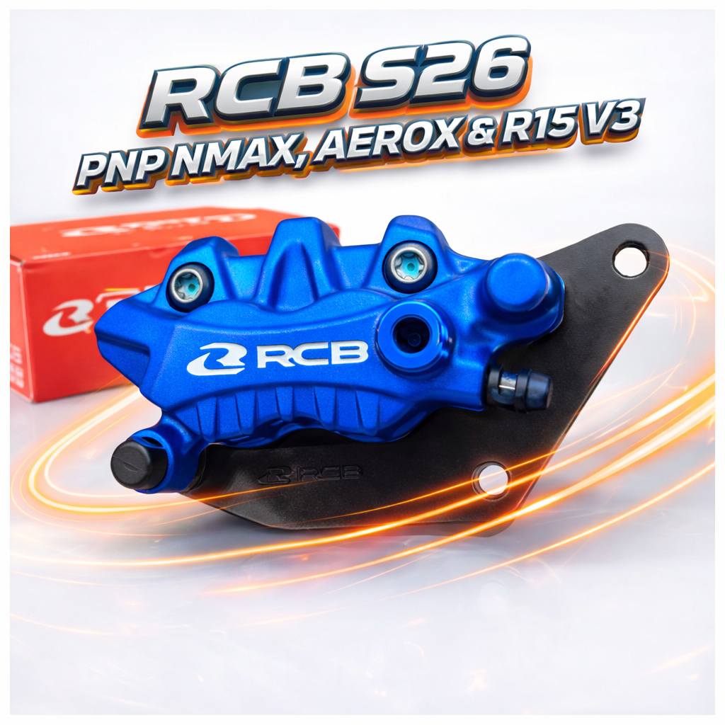 RCB Kaliper S26 2 Piston Nmax, Aerox, R15 V3 Original