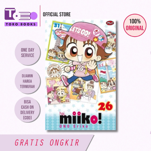 Komik Hai, Miiko 26 Bookpaper by Ono Eriko