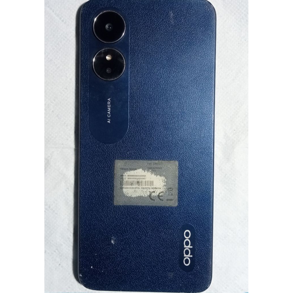minusan oppo a17 matot