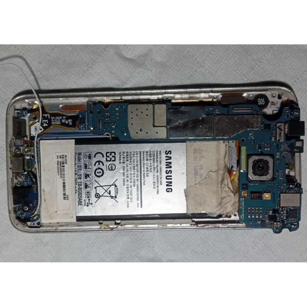 mesin hp samsung s6 hidup normal