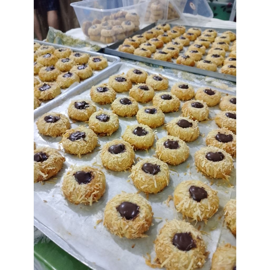 Thumbprint Cookies Coklat