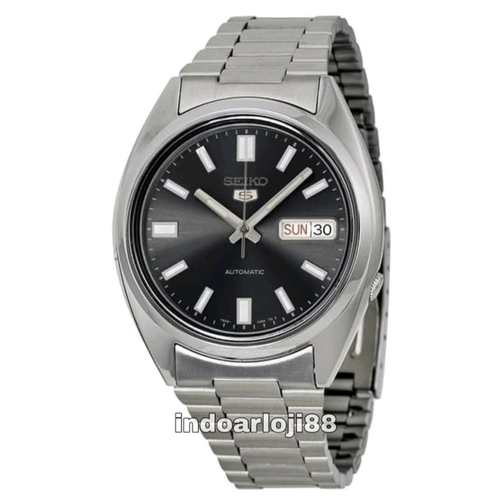 Jam Tangan Pria Seiko 5 SNXS79K1 Automatic Dark Grey Dial Stainless Steel SNXS79