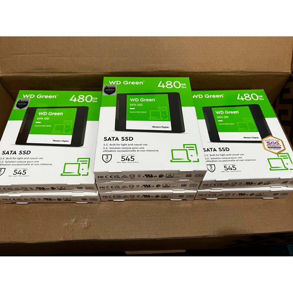 SSD WD GREEN 480 GB (BNIB)