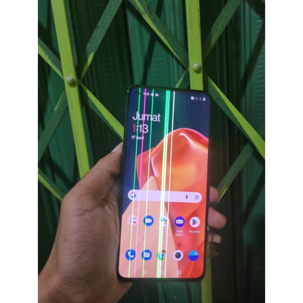 ponsel Flagship Second Oneplus 9 5G Ram 12GB Rom 256GB hp Snapdragon 888