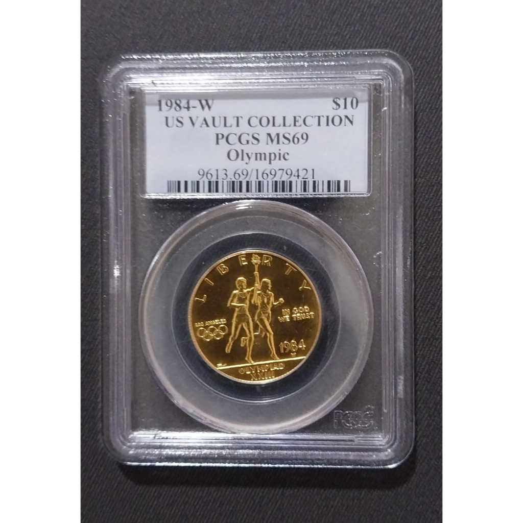 Logam Mulia Koin Emas USA Summer Olympics PCGS MS69 - 16,718 gram