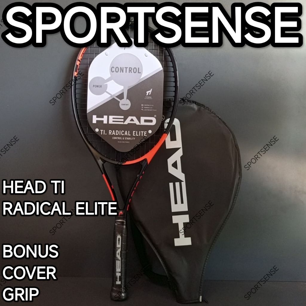 Raket Tenis Tennis Head TI Radical Elite Original Bonus Cover Grip
