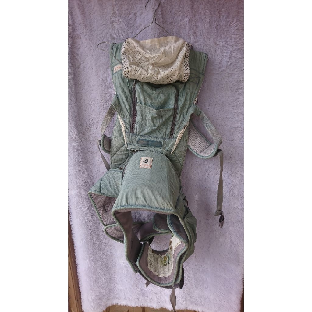preloved gendongan hipseat pognae no 5 plus lengkap ada minus