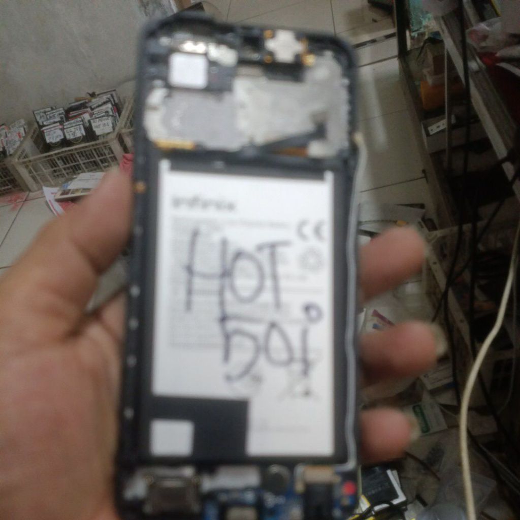 lcd infinix hot