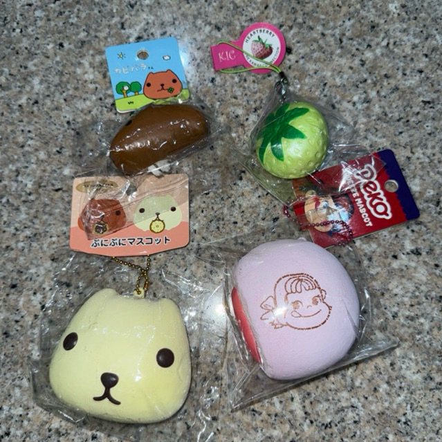 SQUISHY LICENSED RARE SQUISHY COLLECTION