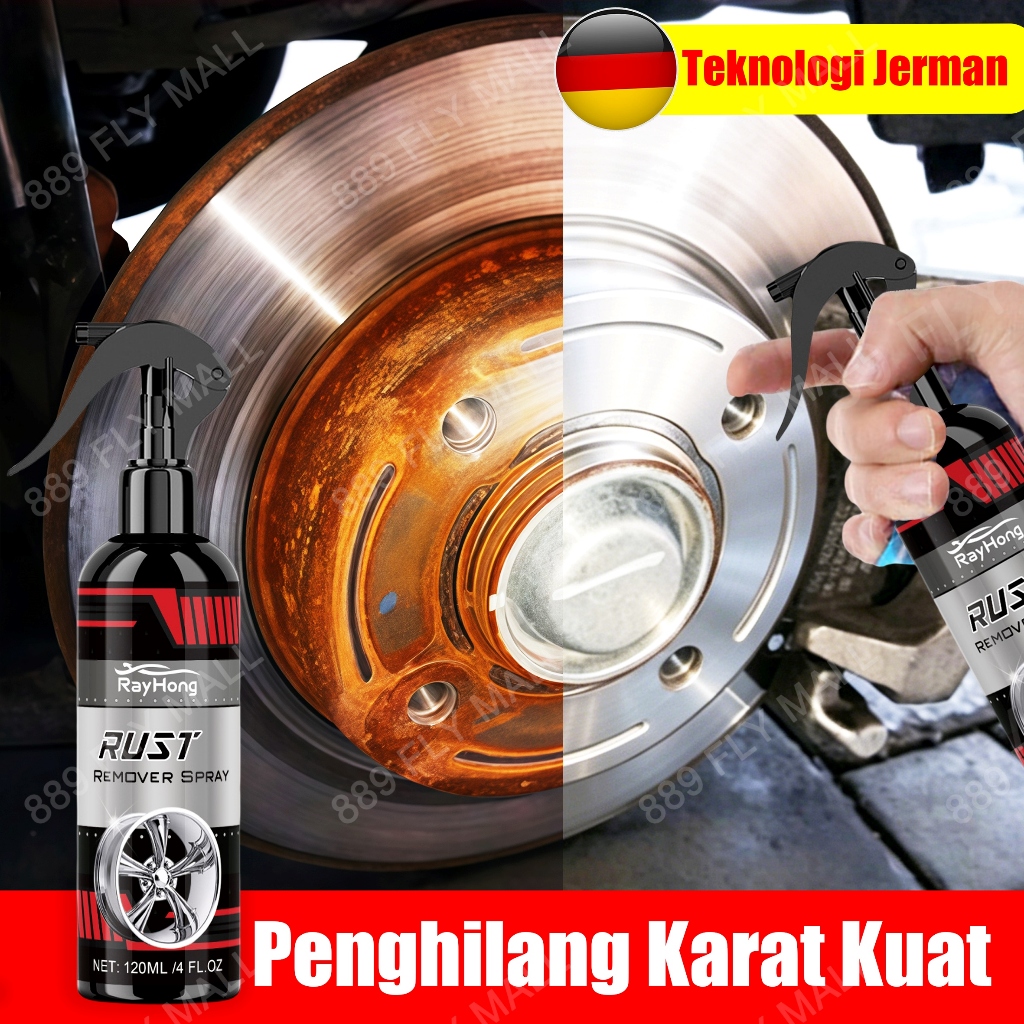 Rayhong penghilang karat motor dan besi pembersih karat mobil pembersih karat besi dan stainless rus