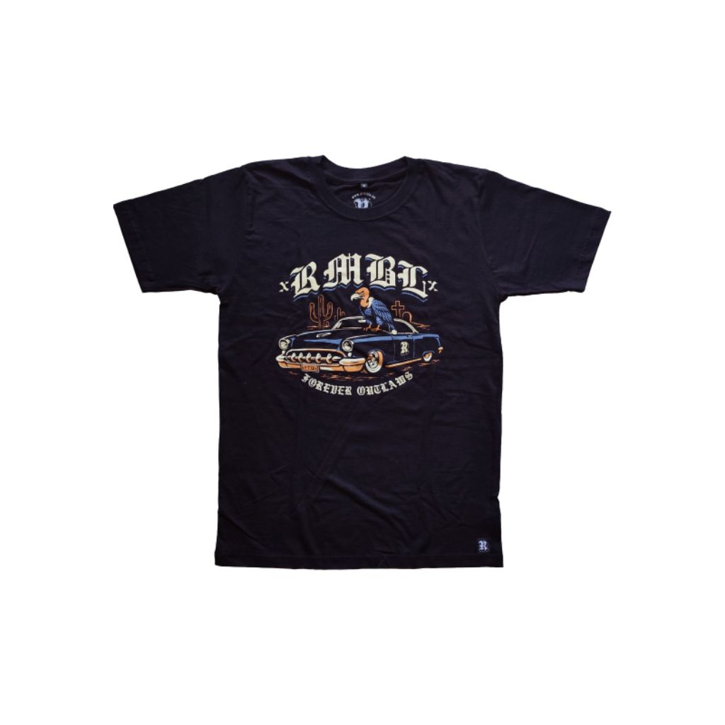 RMBL KAOS / TSHIRT NOTORIOUS SINNERS REVELRY BLACK / TS NSR BK