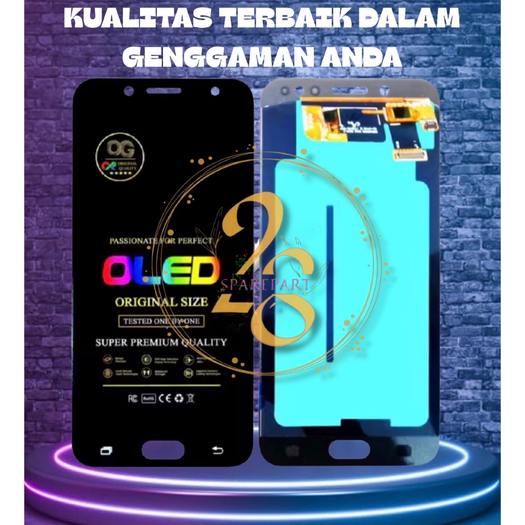 LCD TOUCHSCREEN SAMSUNG J7 PLUS - C710 - C7100 - C7 2018 ORG - LCD FULLSET