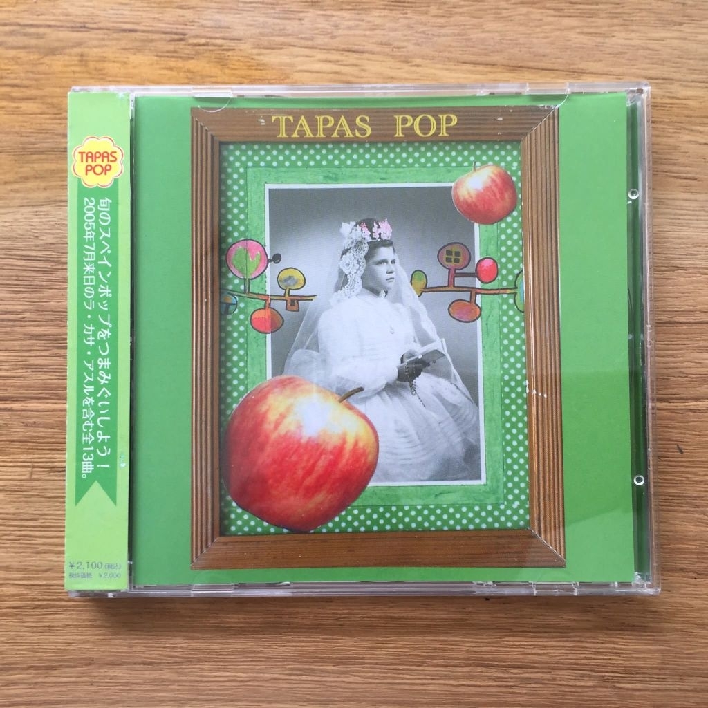 CD kompilasi indie-pop: TAPAS POP (kompilasi indie-pop Spanyol)
