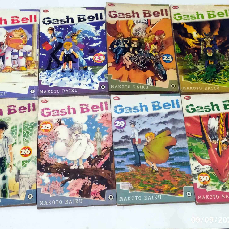 Gash Bell manga satuan