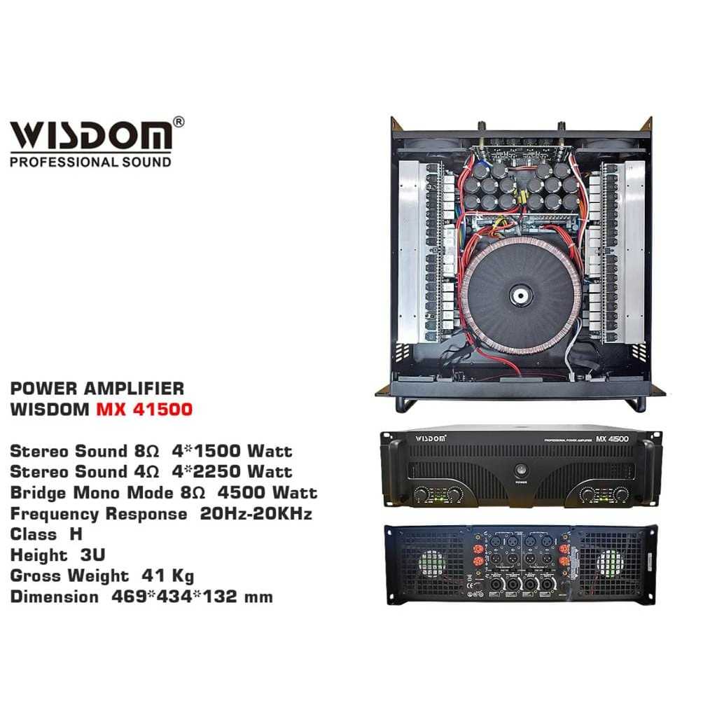 Power Wisdom MX4800 / MX41200 / MX41500 – ORIGINAL RESMI MX-4800 / MX-41200 / MX-41500