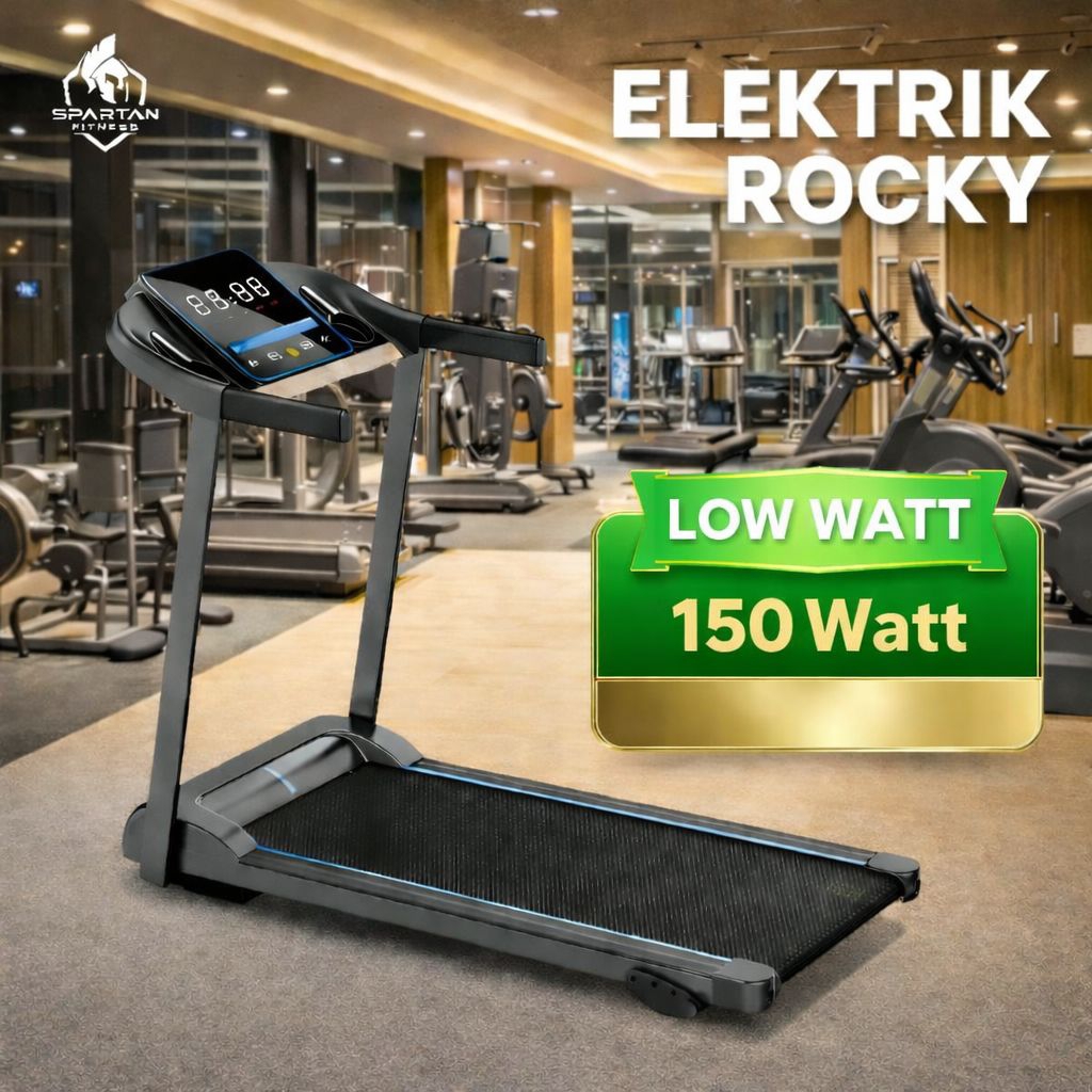Treadmill Elektrik Legacy Elford Low Watt Alat Fitnes Treadmill 100Watt Alat Fitnes Rumahan